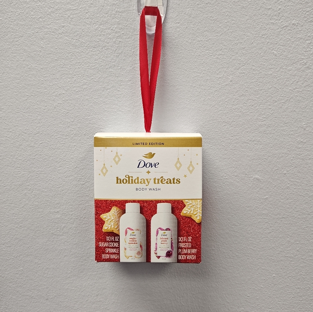 Dove Limited Edition Holiday Treat Mini Body Washes Giftpack